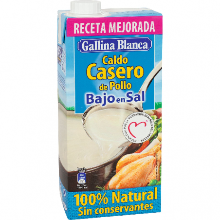 CALDO G.BLANCA POLLO NAT.B/SAL 1L