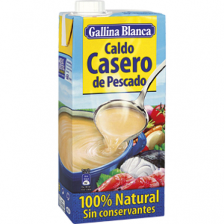 CALDO PESCADO G.BLANCA 1 LTO. BRICK