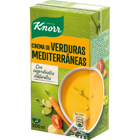 CREMA KNORR VERD.MEDITERR. 500 ML