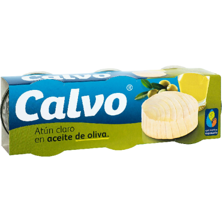 ATUN CL.CALVO AC.OLIV.PACK-3X52GR