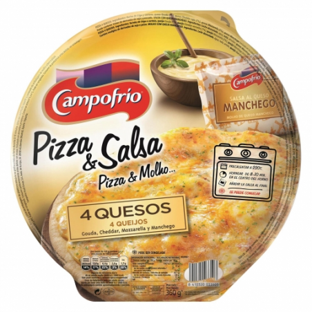 PIZZA CAMPOFRIO 4 QUESOS 365 GR.