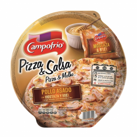 PIZZA POLLO MOSTAZA CAMPOFRIO 355 G.