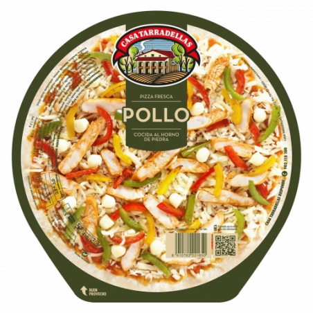 PIZZA TARRADELLAS POLLO 410 g 