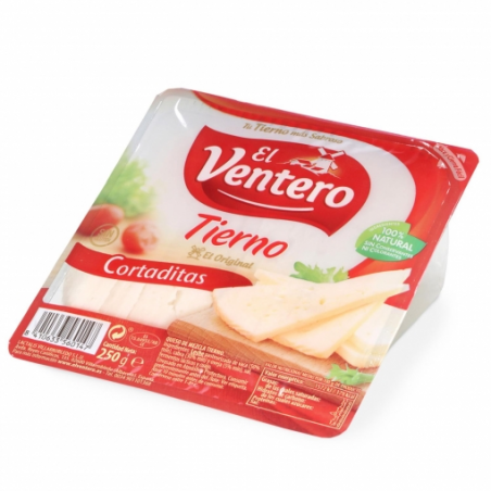 QUESO VENTERO CORTADITAS 250G