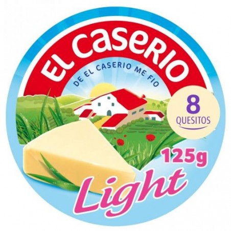 QUESO EL CASERIO LIGHT 8 PORC. 125G 