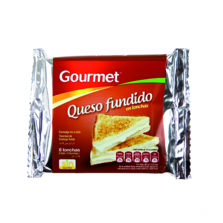 QUESO GOURMET FUNDIDO LONCHAS 150 G