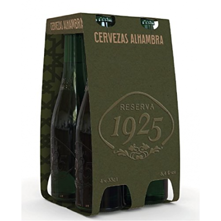 CERVEZA ALHAMBRA ""1925"" 300 CC. P/4"