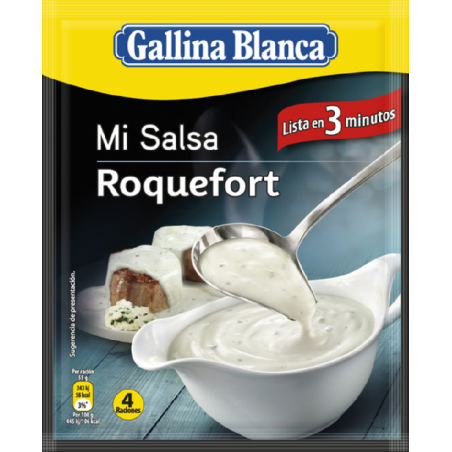 SALSA G. BLANCA BECHAMEL ROQUEFOR