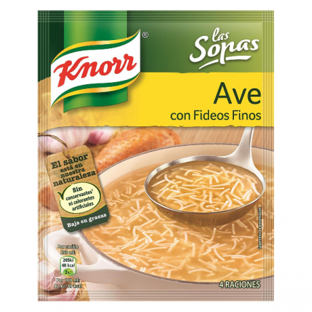 SOPA KNORR POLLO C/FIDEOS FINOS