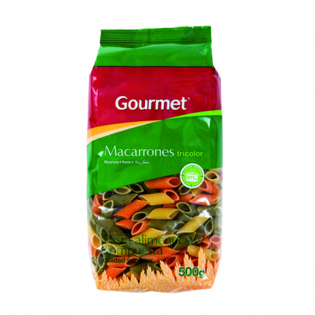 PASTA GOURMET MACARRON TRIC.500G