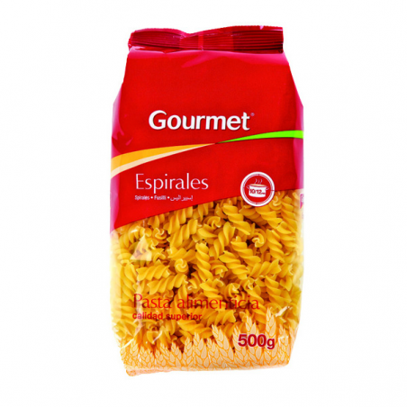 PASTA GOURMET ESPIRALES 500 G