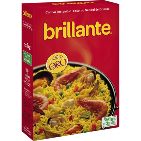 ARROZ BRILLANTE 1 KG.