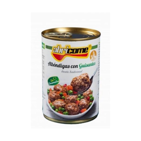 ALBONDIGAS ABRICOME C/GUISANTE 415 G.