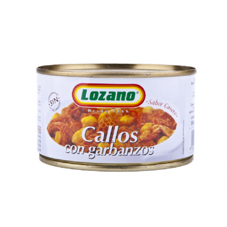 CALLOS C/GARBANZOS LOZANO 380GR