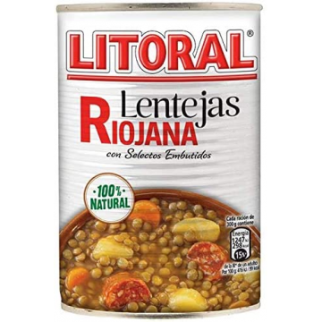 LENTEJAS RIOJANA LITORAL 425GR