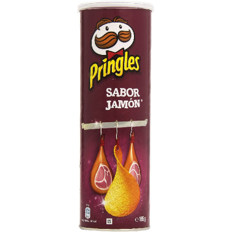 PRINGLES JAMON 165G 