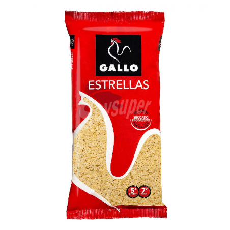 PASTAS GALLO ESTRELLAS 250 GR.