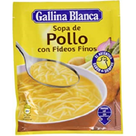 SOPA G.B. POLLO C/FIDEOS FINOS