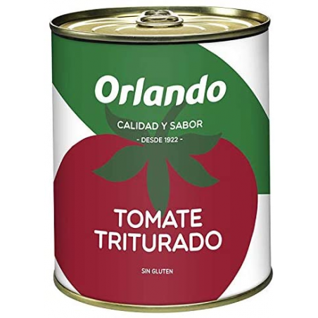 TOMATE TRITURADO ORLANDO 800 GRS.