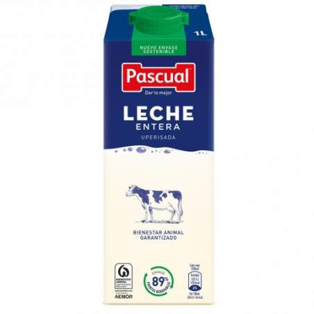 LECHE PASCUAL 1 LTO. BRICK ENTERA