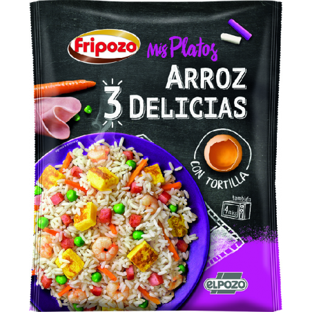 ARROZ 3 DELICIAS C/TORTILLA FRIPOZO 