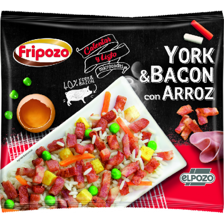 YORK Y BACON CON ARROZ CALENTAR FRIPOZO