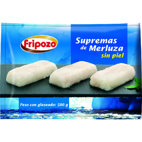 LOMOS SUPREMA MERLUZA FRIPOZO 500 GR.