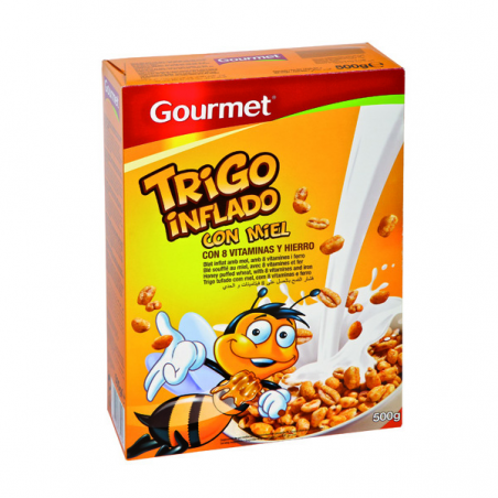 CEREALES GOURMET TRIGO C/MIEL 500G