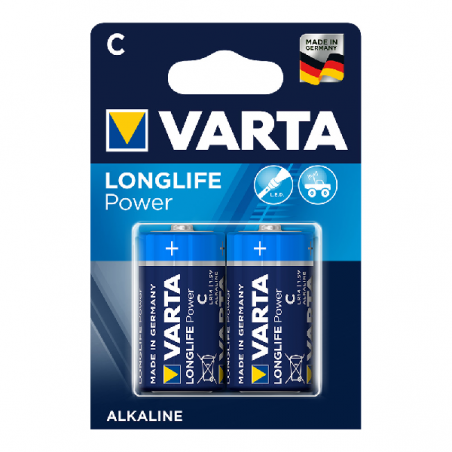 PILA VARTA ALKALINA LR14 C (BLISTER 2 PI