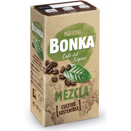 CAFE MEZCLA BONKA MOLIDO 250 GR.