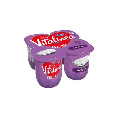 YOGHOURT VITALINEA NATURAL P/4 500G