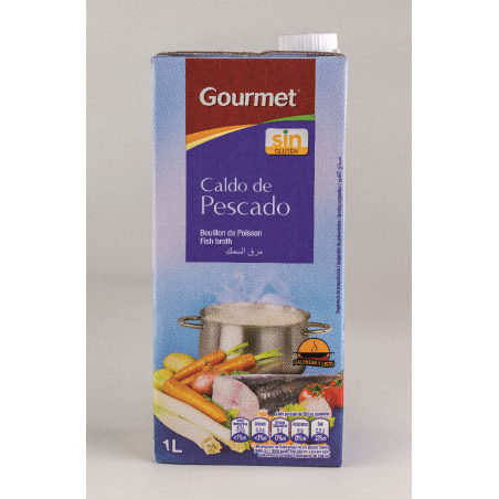 CALDO GOURMET PESCADO 1 L.