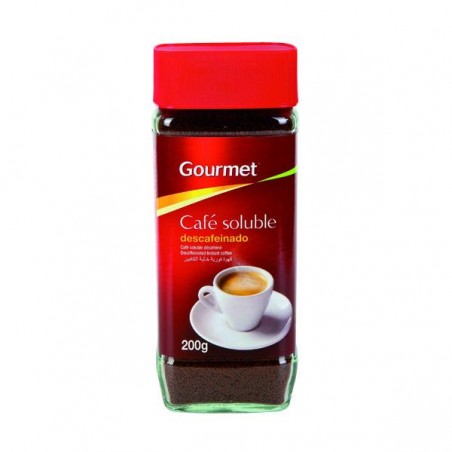 CAFE GOURMET SOLUBLE EXT.DESCAF.200