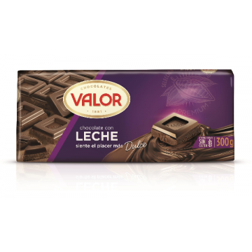 CHOC.VALOR LECHE 300 g 