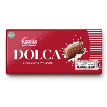 CHOCOLATE DOLCA C/LECHE 100...