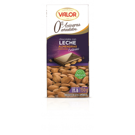 CHOCOLATE VALOR LECHE/AL. S/AZ.150G