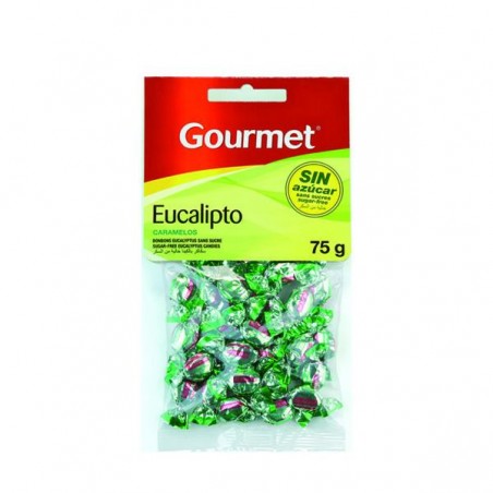 CARAMELO GOURMET EUCALIPTO S/A 75 G