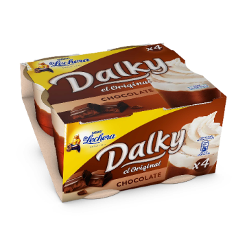 DALKY CHOCOLATE Y NATA X4...