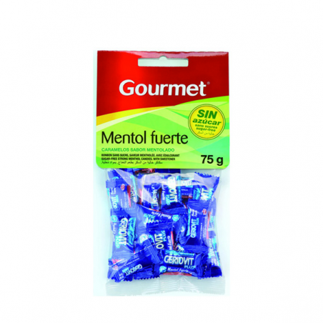 CARAMELO GOURMET MENTOL S/A 75 G