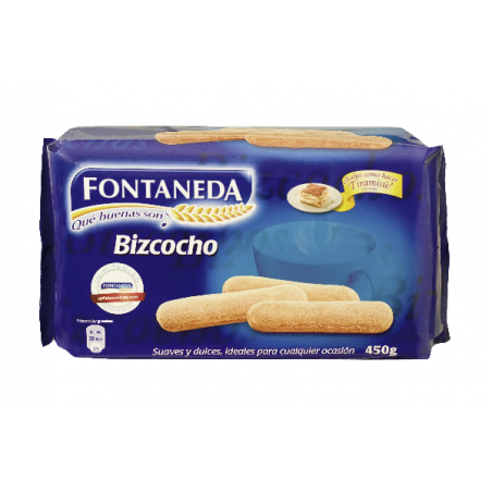 GALLETA FONTANEDA BIZCOCHO 450 GR.