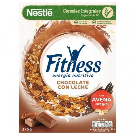 Cereales Fitness Chocolate con leche NESTLÉ 375 Gr