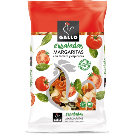 PASTA GALLO VEGETALES MARGARITAS 250 GRS