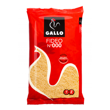 PASTAS GALLO FIDEO 000 250 GR.