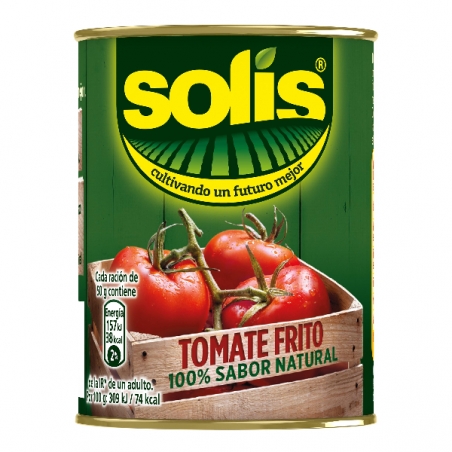 TOMATE FRITO SOLIS 140 GR.