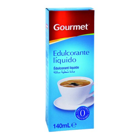 EDULCORANTE GOURMET LIQUIDO 140 ML.