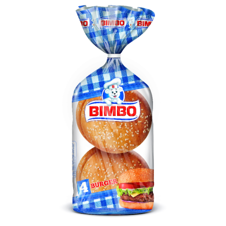 BURGER BIMBO 4 U. 220GR