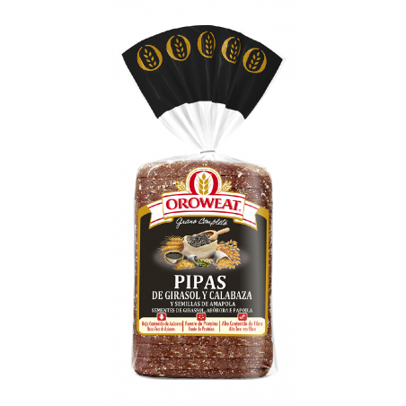 PAN OROWEAT PIPAS 550G.