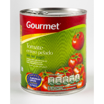 TOMATE GOURMET ENTERO 480 G.