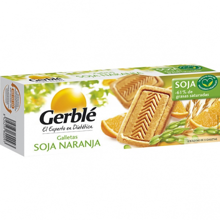 GALLETA GERBLE SOJA-NARANJA 280 GR.