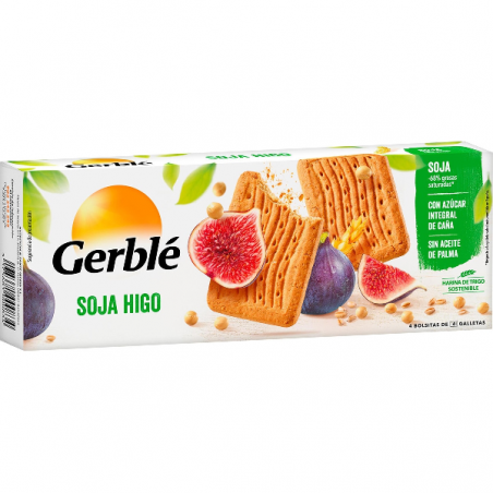 GALLETA SOJA HIGO GERBLE 270 G.